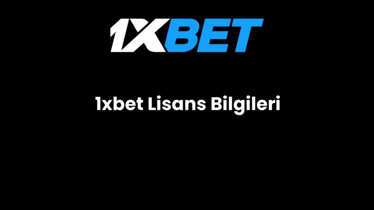 1xbet Lisans Bilgileri